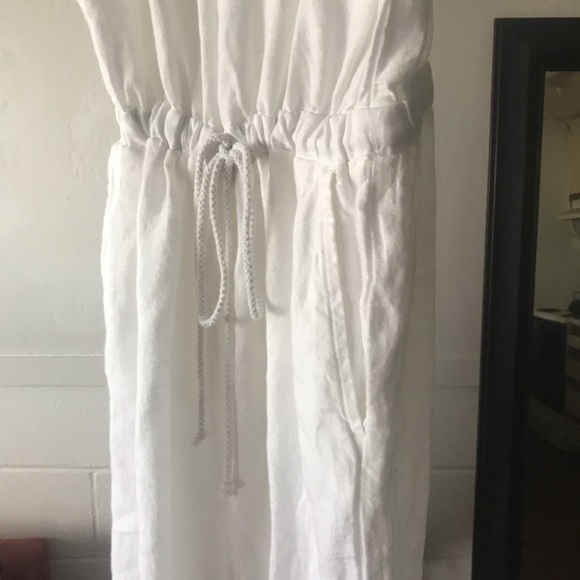 NWOT Anthropologie Cloth and Stone Linen Jumpsuit - Picture 6 of 8